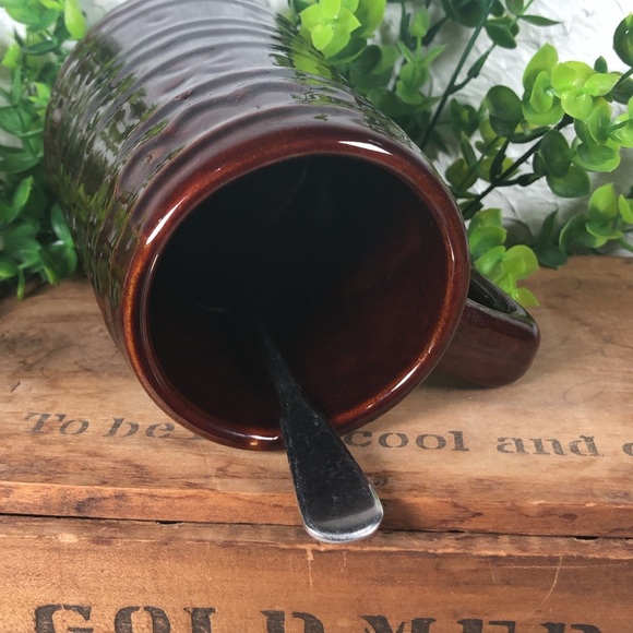 Hull Marcrest VTG 18oz Daisy Dot Stonewear Mug Coffee Tea Beer Drinkware - Picture 9 of 16